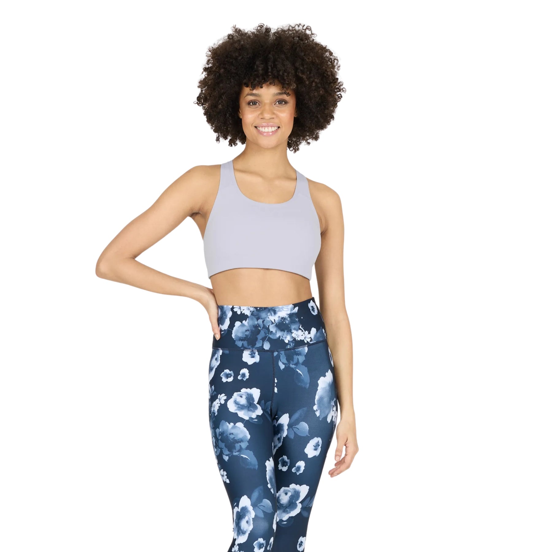 Athlecia Myolie Womens Sports Bra: Heather