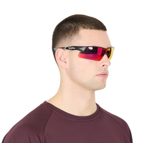 Endurance Jacque Half-Frame Sports Glasses: Black