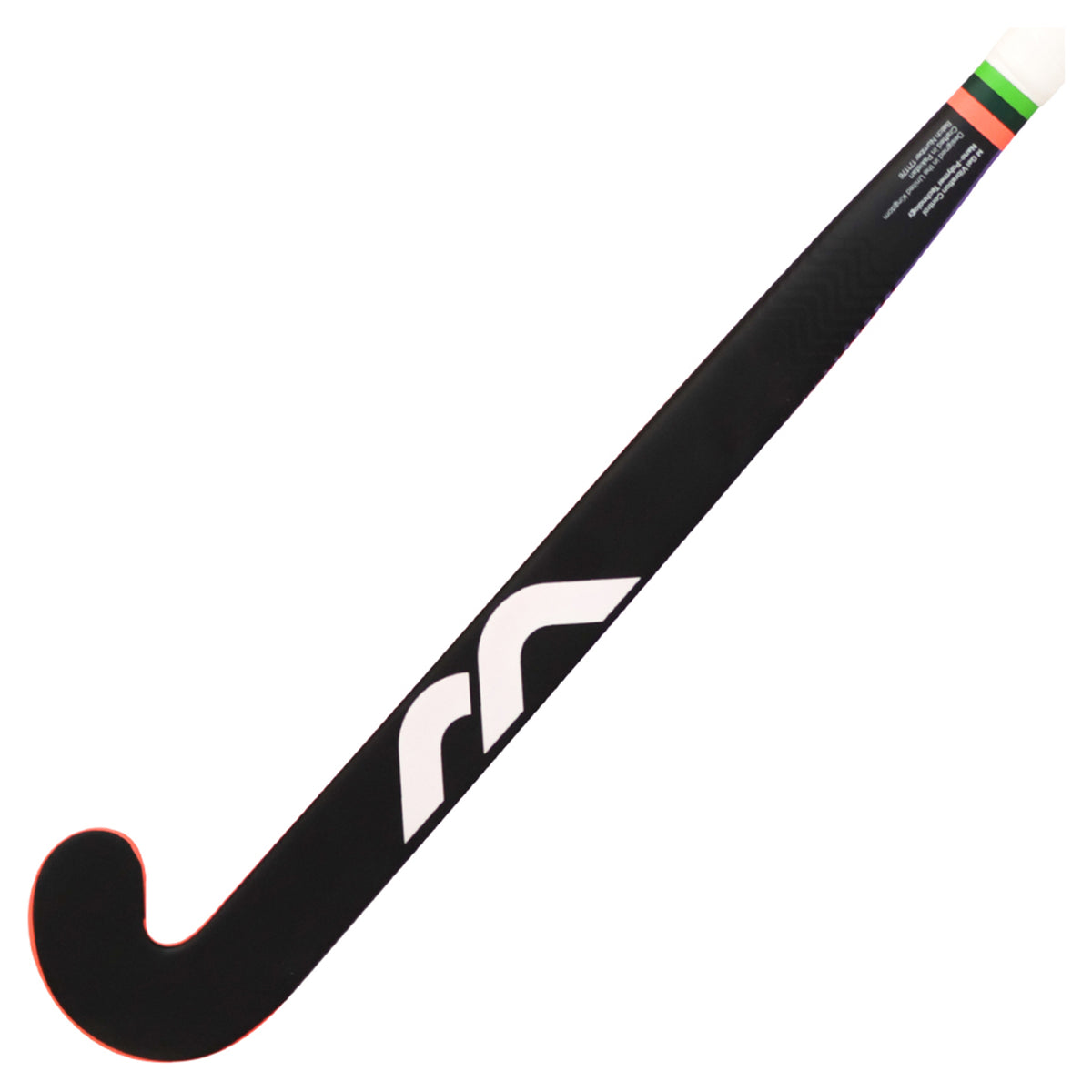 Mercian Genesis CF5 Junior Hockey Stick: Black/Coral/Purple