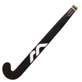 Mercian Genesis CF5 Junior Hockey Stick: Black/Coral/Purple
