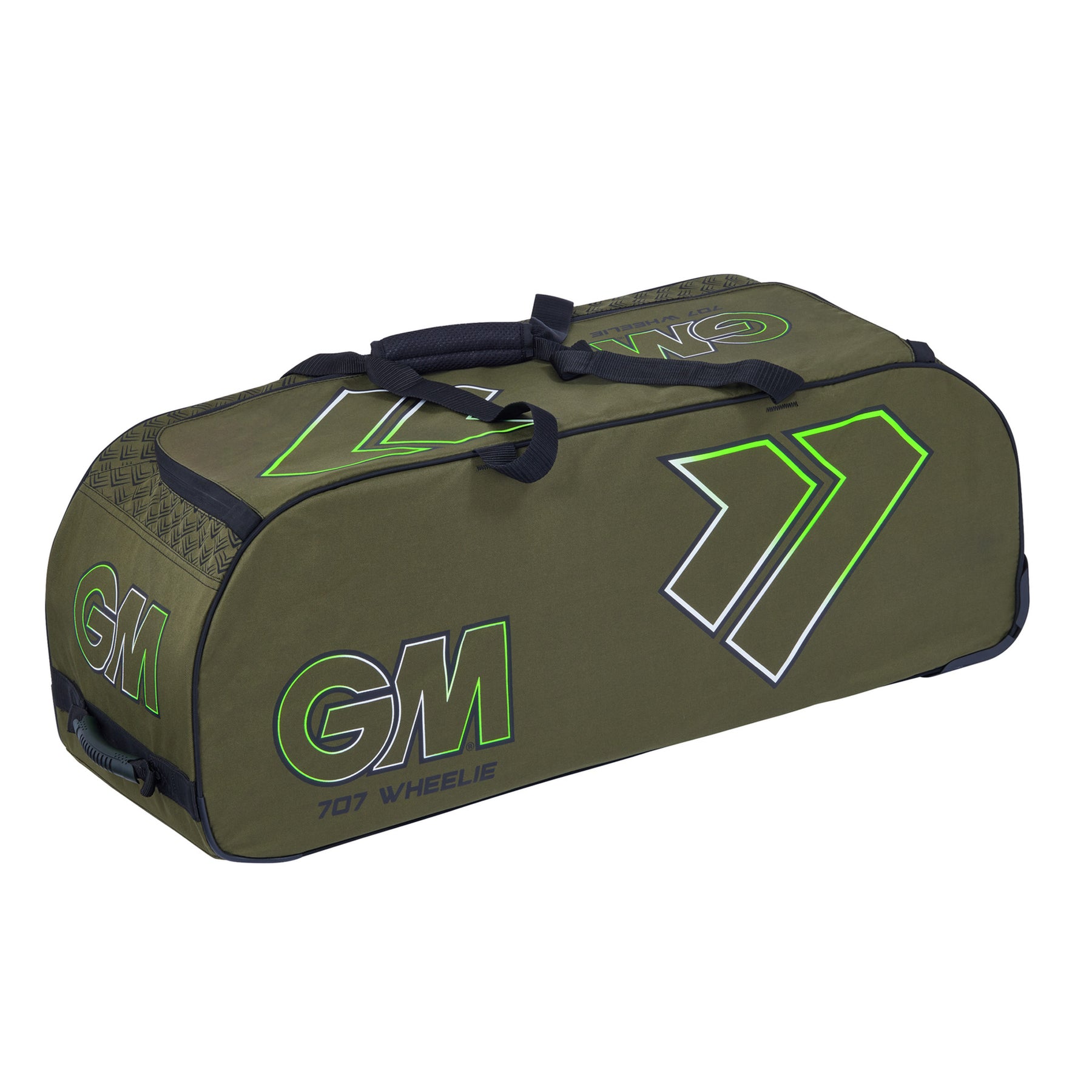 Gunn & Moore 707 Wheelie Cricket Bag: Khaki