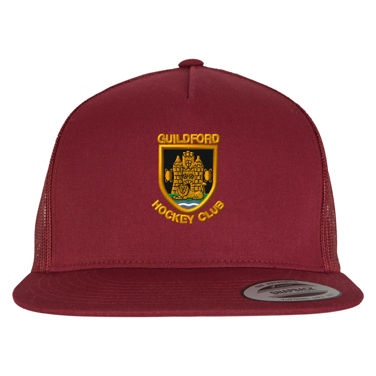 Guildford HC Unisex Classic Trucker Cap: Maroon