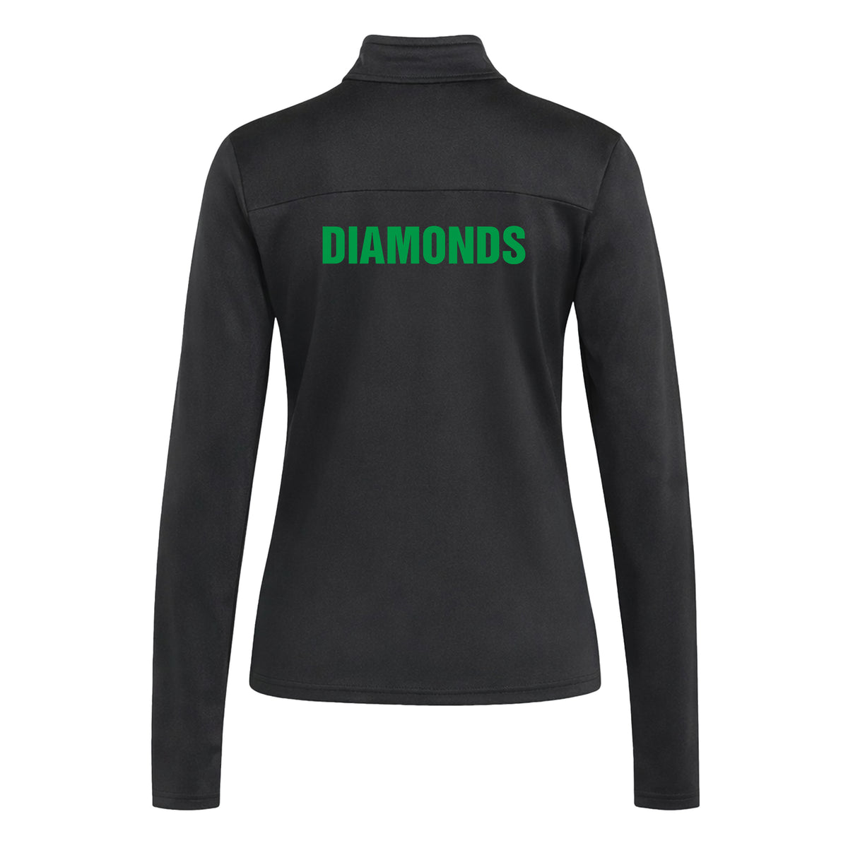 Women's Quarter Zip Training Top: Black