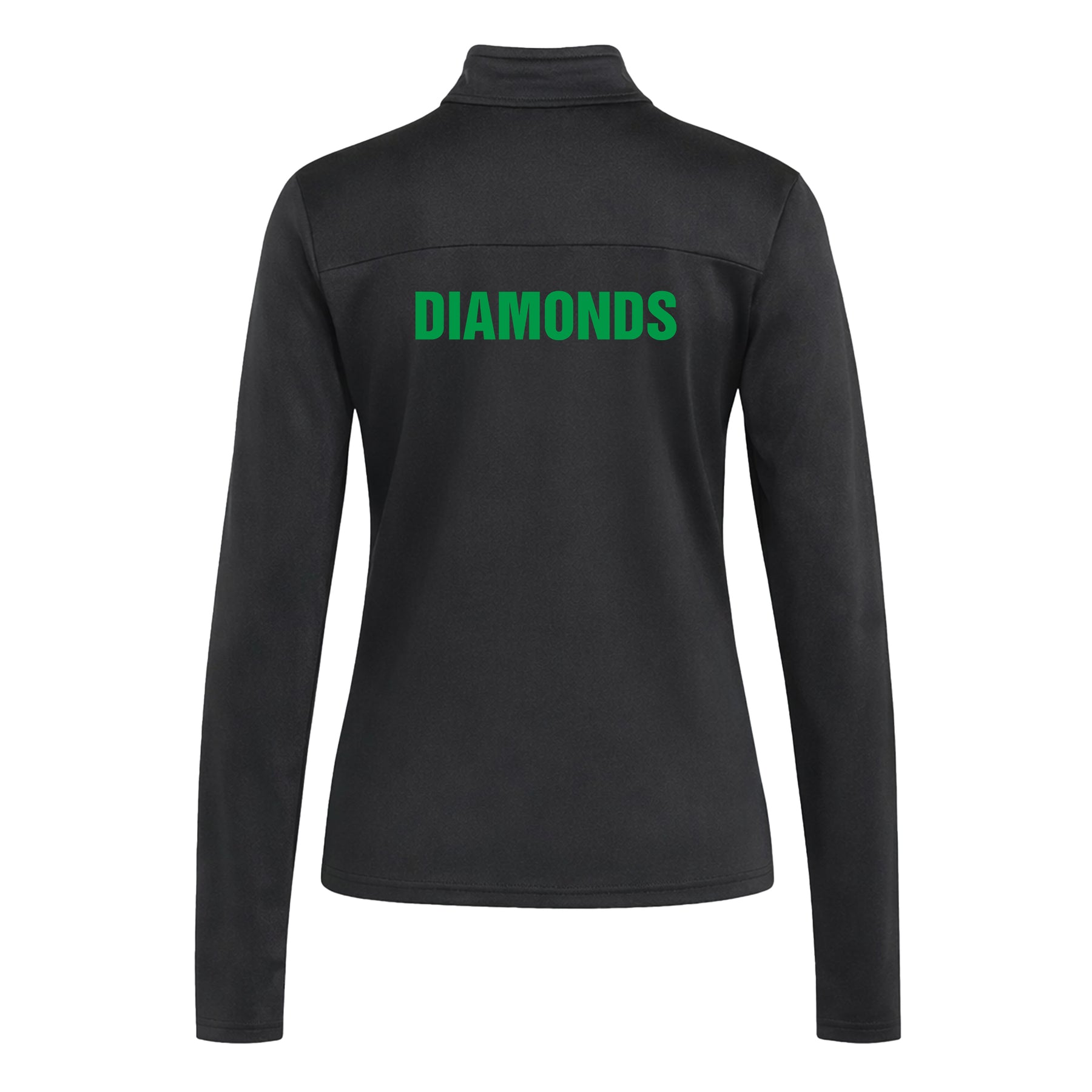 Women's Quarter Zip Training Top: Black