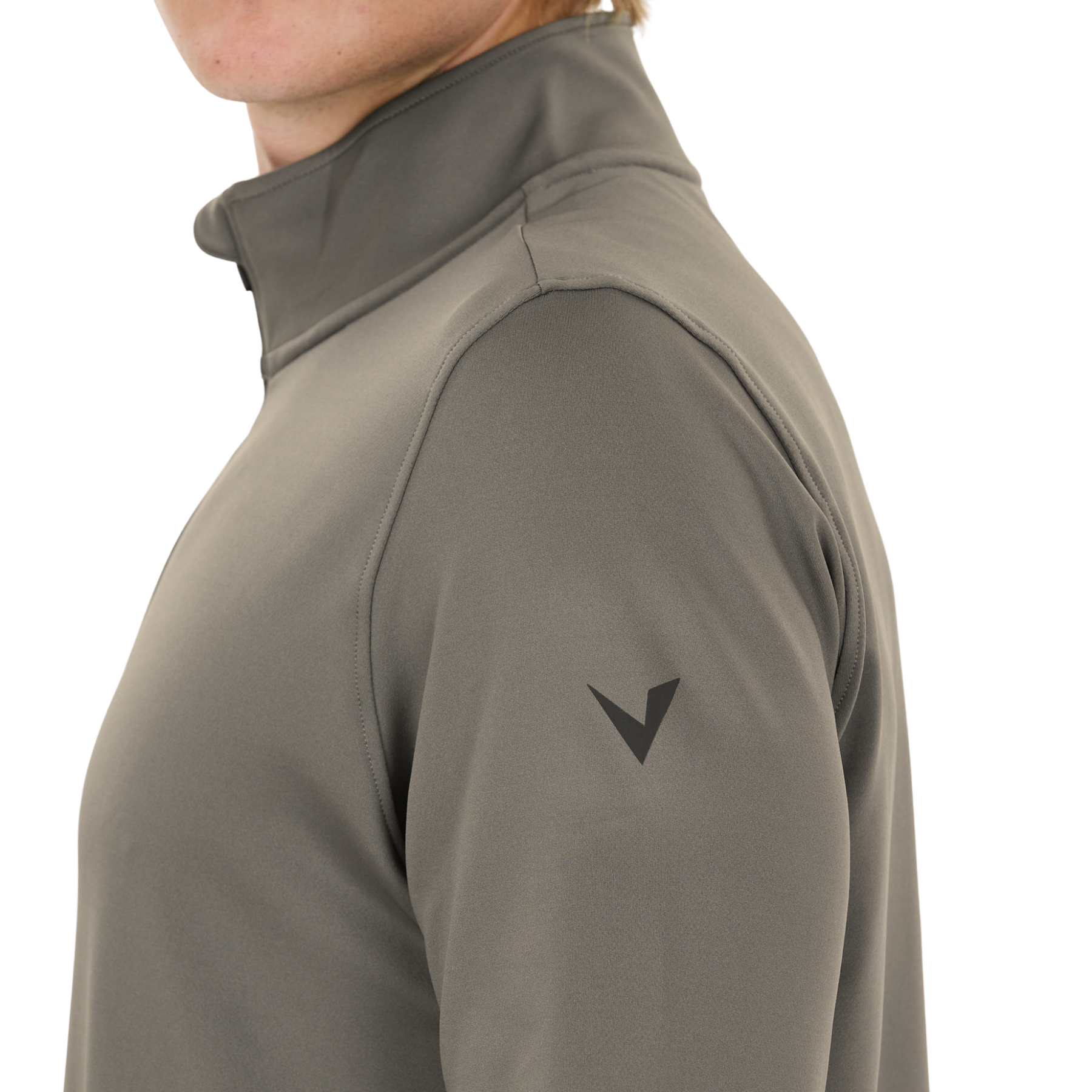 Virtus Ming Men's Midlayer: Gunmetal