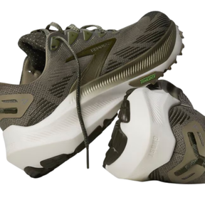Brooks Ghost Trail Men's Running Shoes: Olive/Metallic