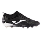 Joma Numero-10 2401 Firm Ground Football Boots: Black/White