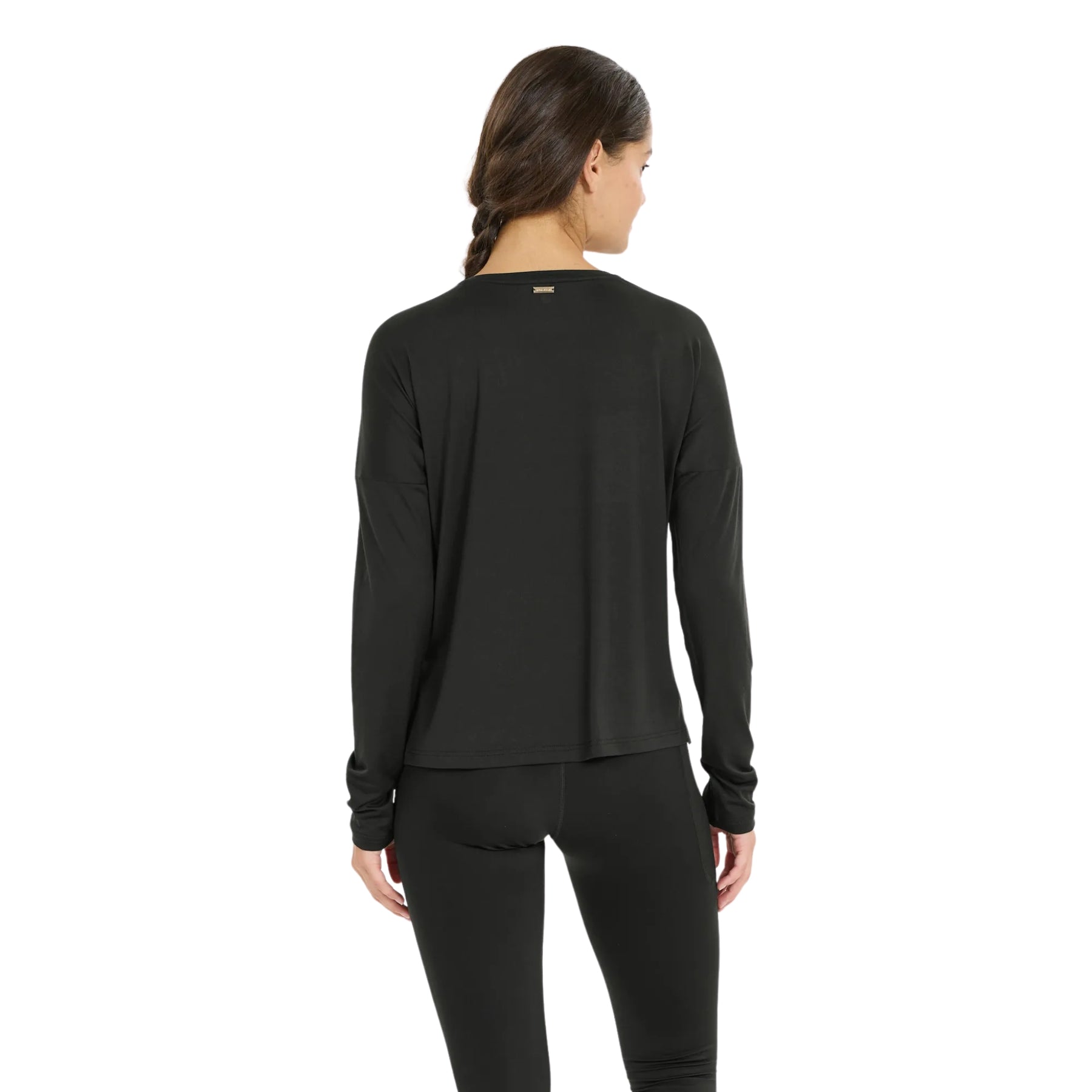 Athlecia Pacy Womens Long Sleeve Tee: Black