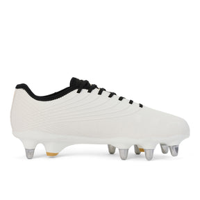 Canterbury Stampede Groundbreak Pro Soft Ground Rugby Boots: White