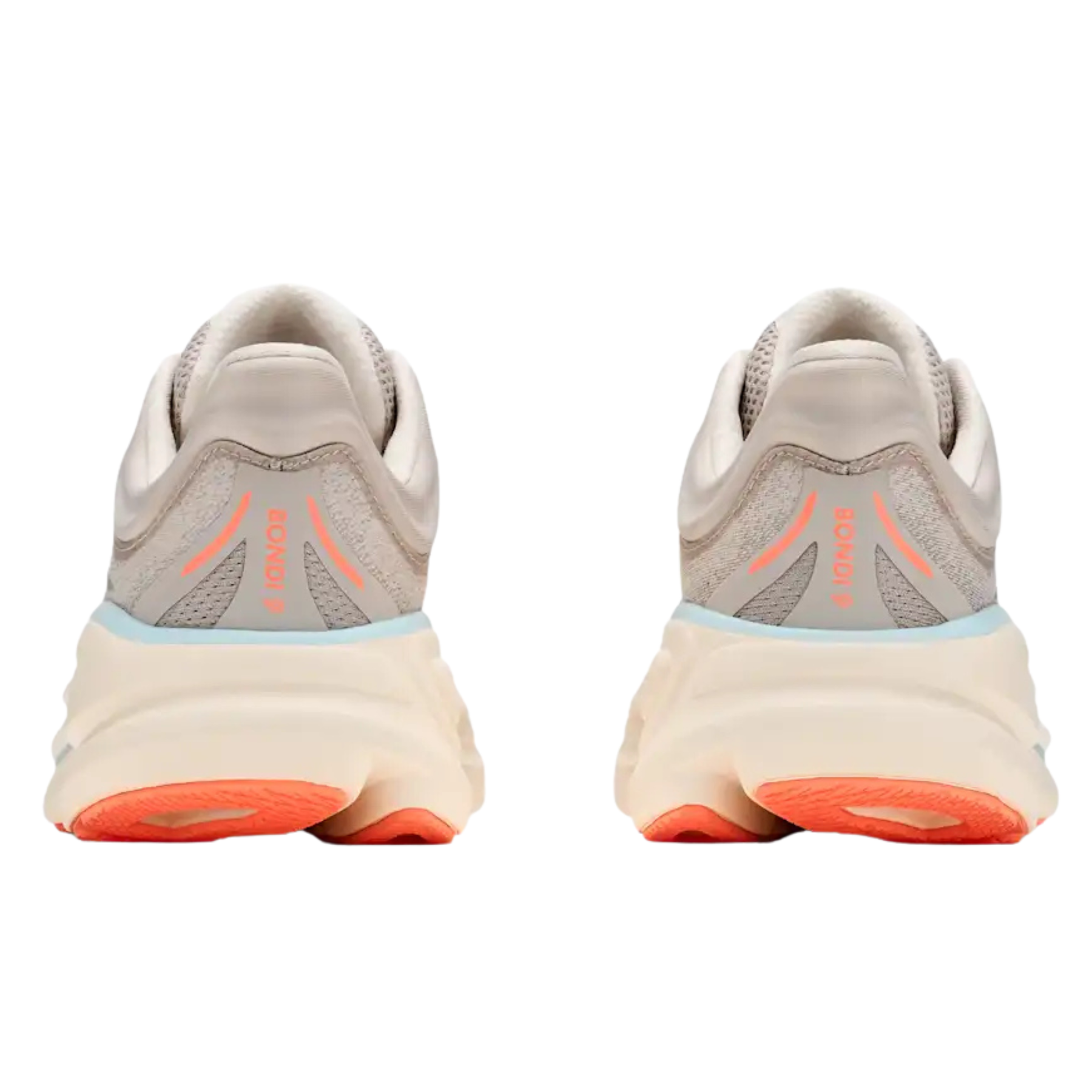 Hoka Bondi 9 Women's Running Shoes: River Rock Grey/Mineral Ore