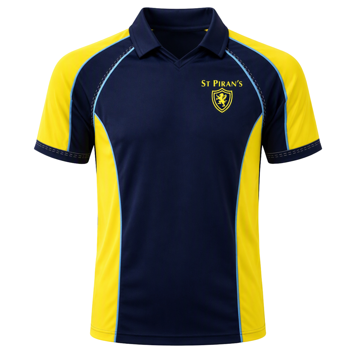 St Piran's Clan Polo: Amber/West
