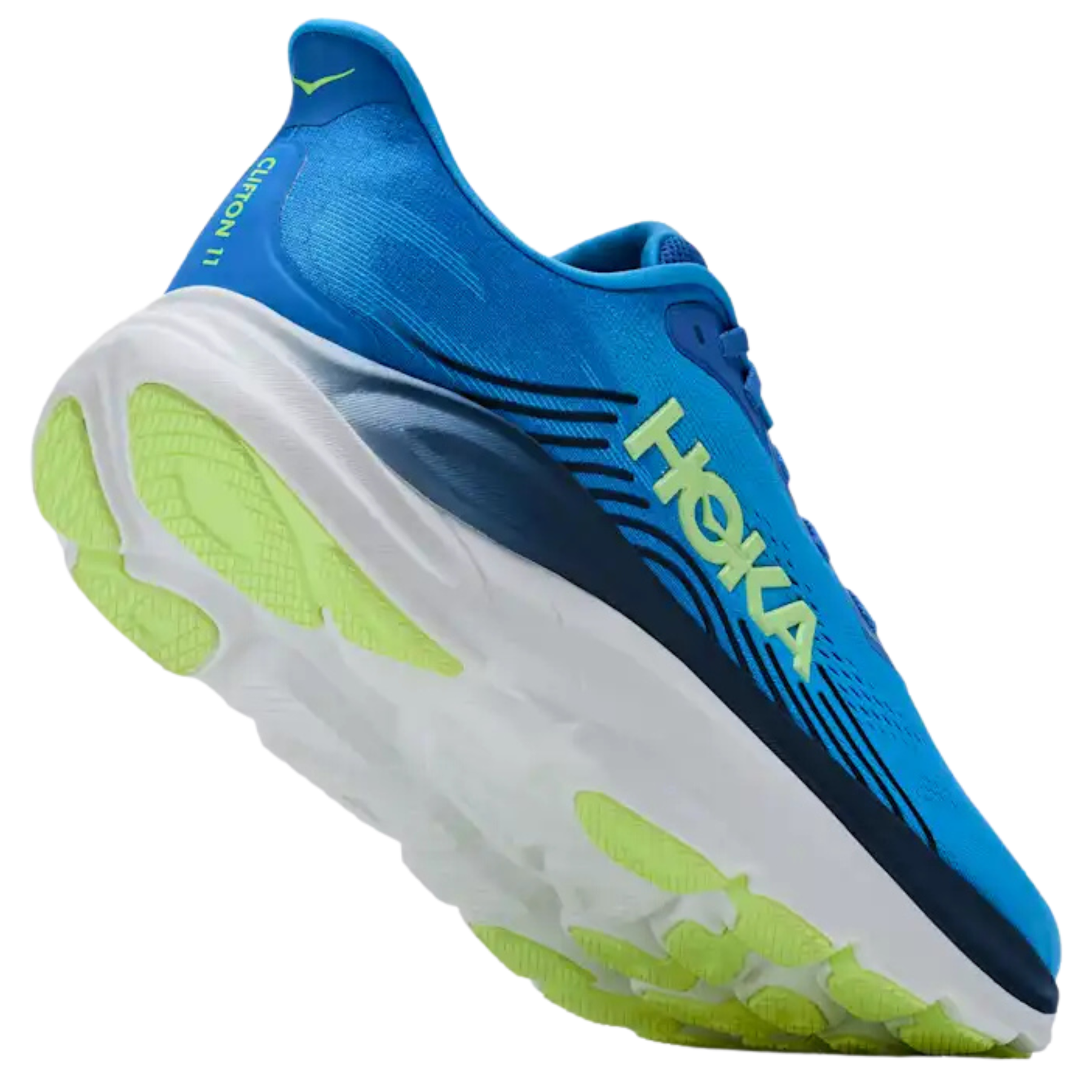 Hoka Clifton 11 Men's Running Shoes: Virtual Blue/Soft Colbalt