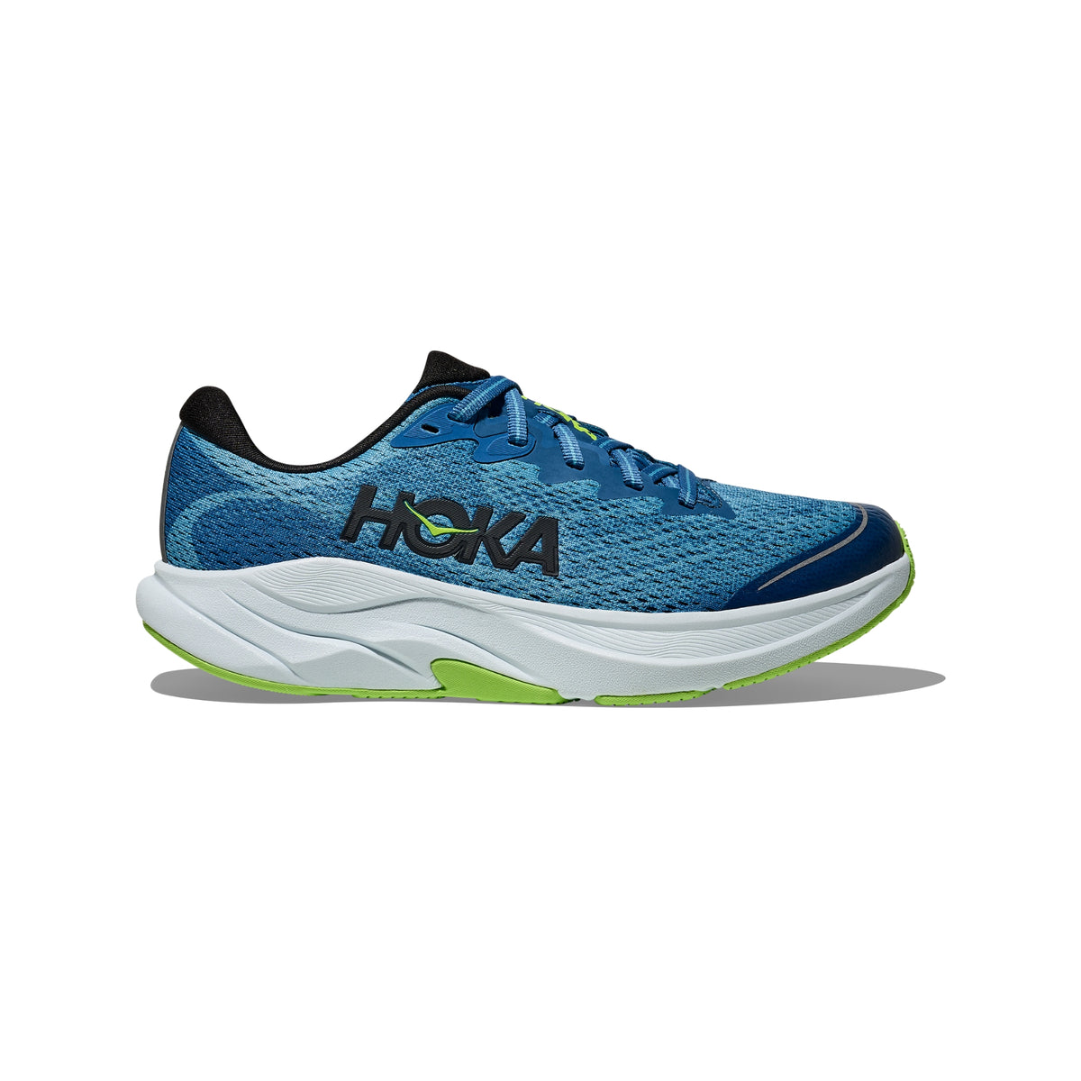Hoka Rincon 4 Junior Running Shoes: Foggy Night/Alpine Blue