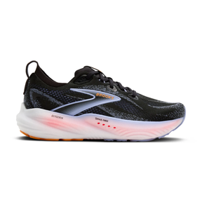 Brooks Glycerin 22 Women's Running Shoes: Black/Blue Heron/Orange