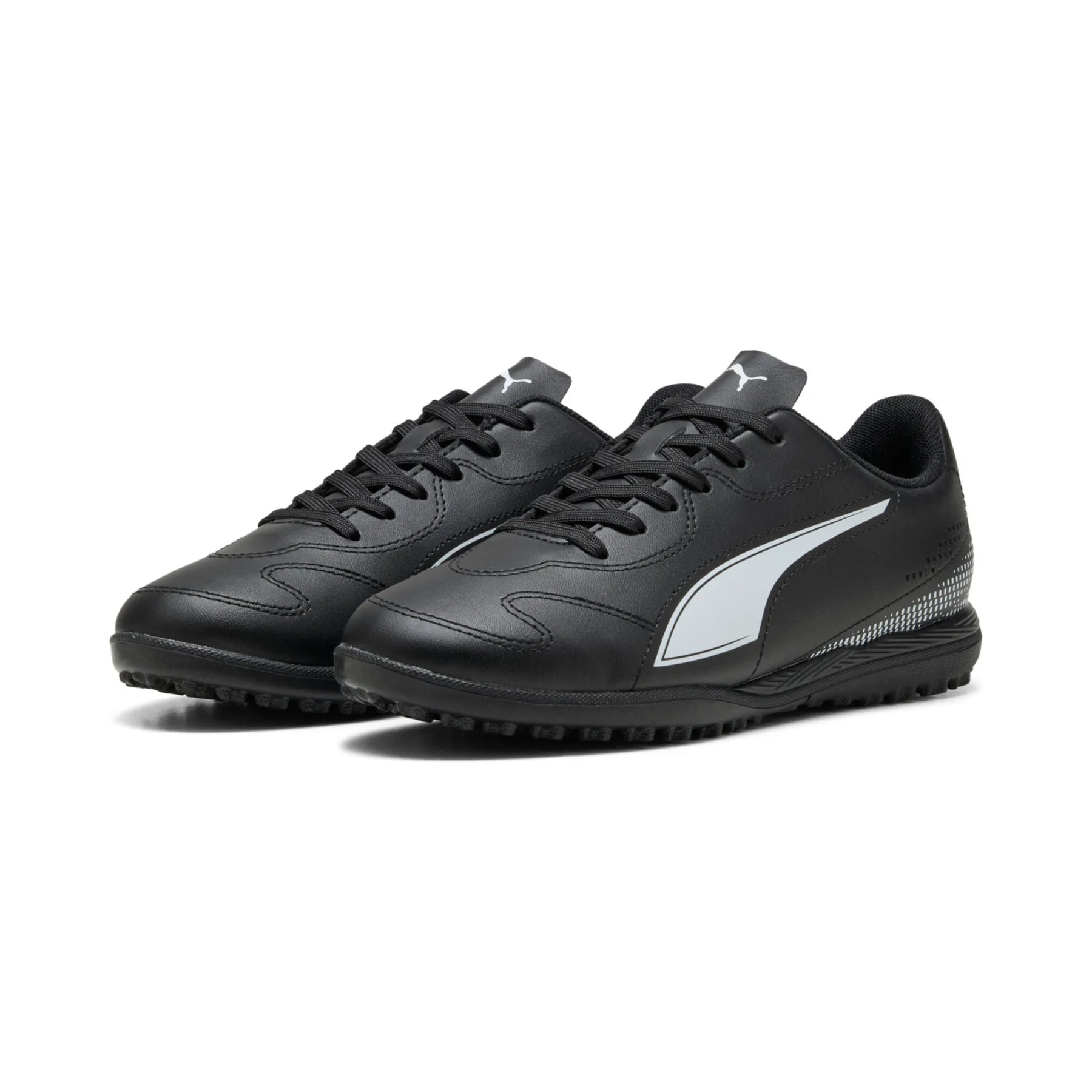 Puma Vitoria II TT Junior Football Boots: Black/White