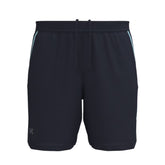 Under Armour Mens Launch Run 7inch 2-in-1 Running Shorts:Midnight Navy/Reflective