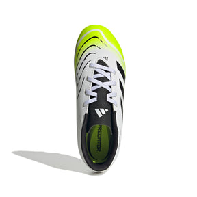 Adidas Predator Club FG/MG Junior Football Boots: White