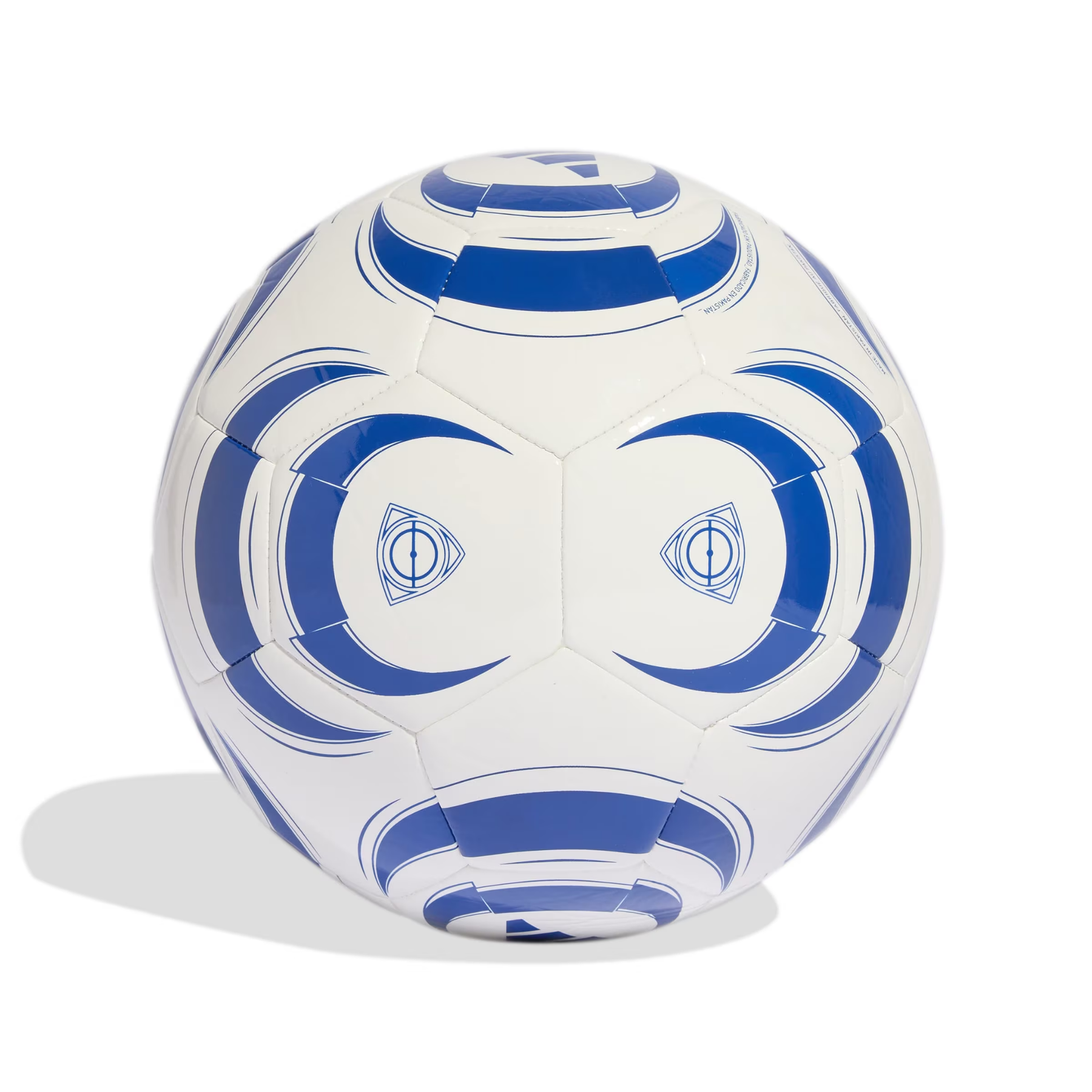 Adidas Tiro Club Football: White/Powder Blue
