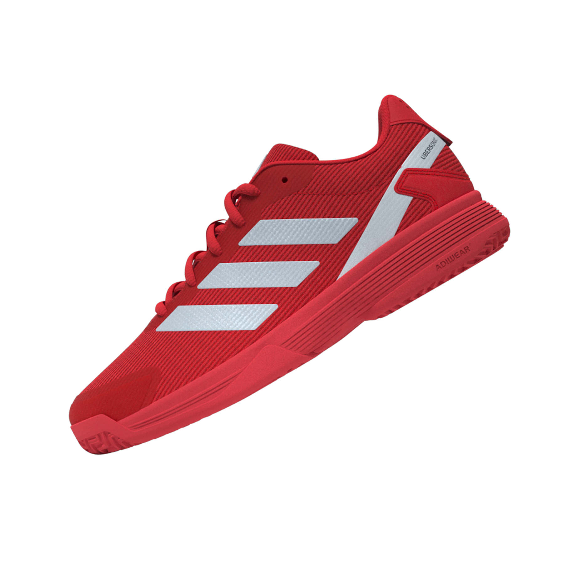 Adidas Ubersonic Kids Tennis Shoes: Red
