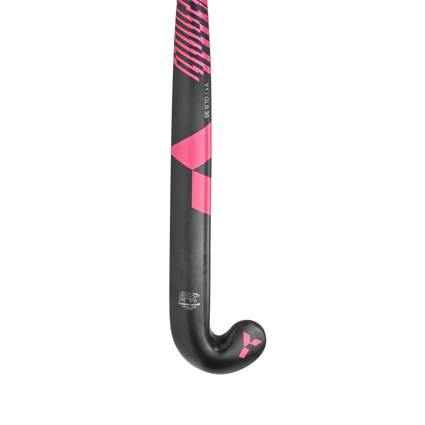 Y1 GLB 30 Natural Carbon Hockey Stick Pink - 36.5