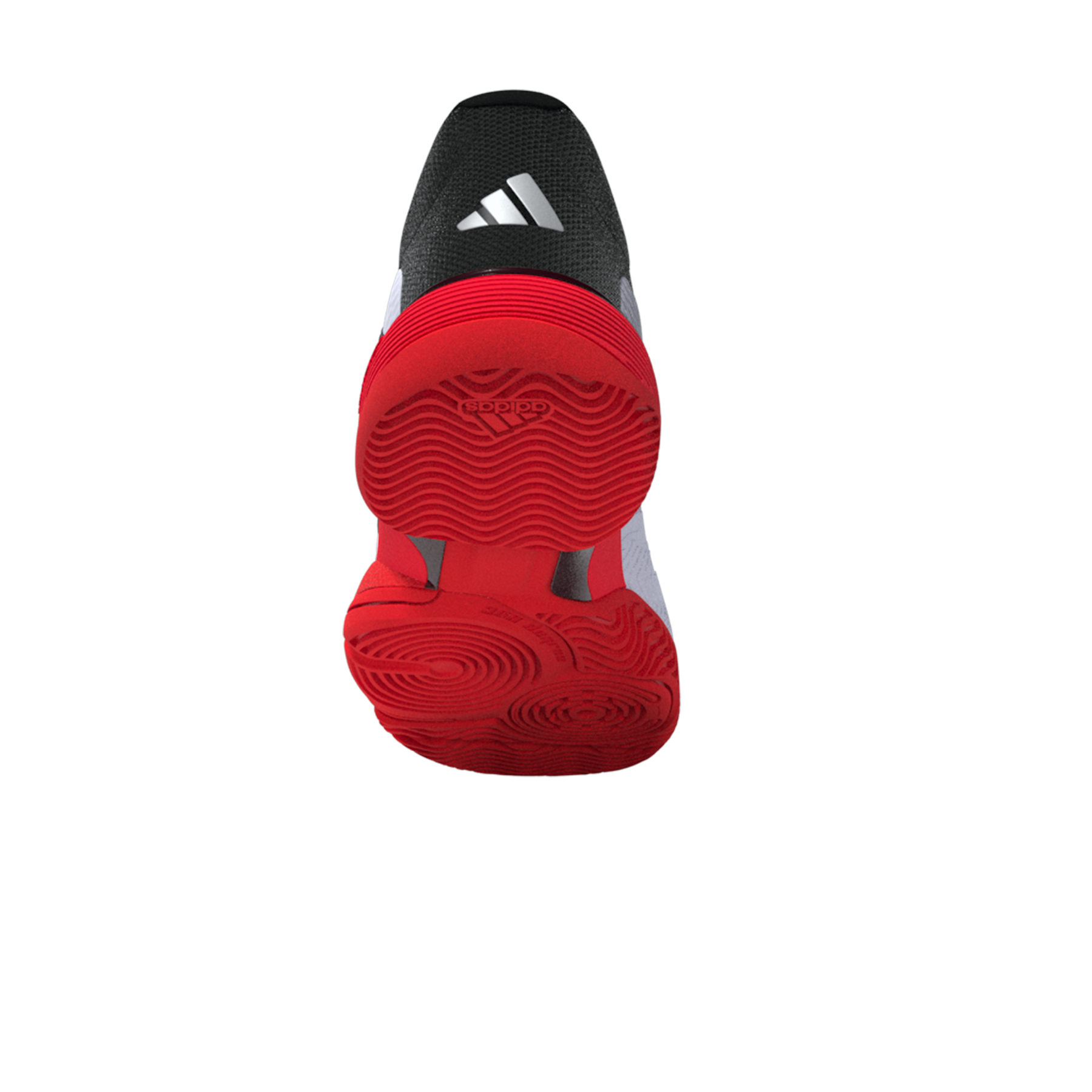 Adidas Barricade K Kids Tennis Shoes: White/Black/Red