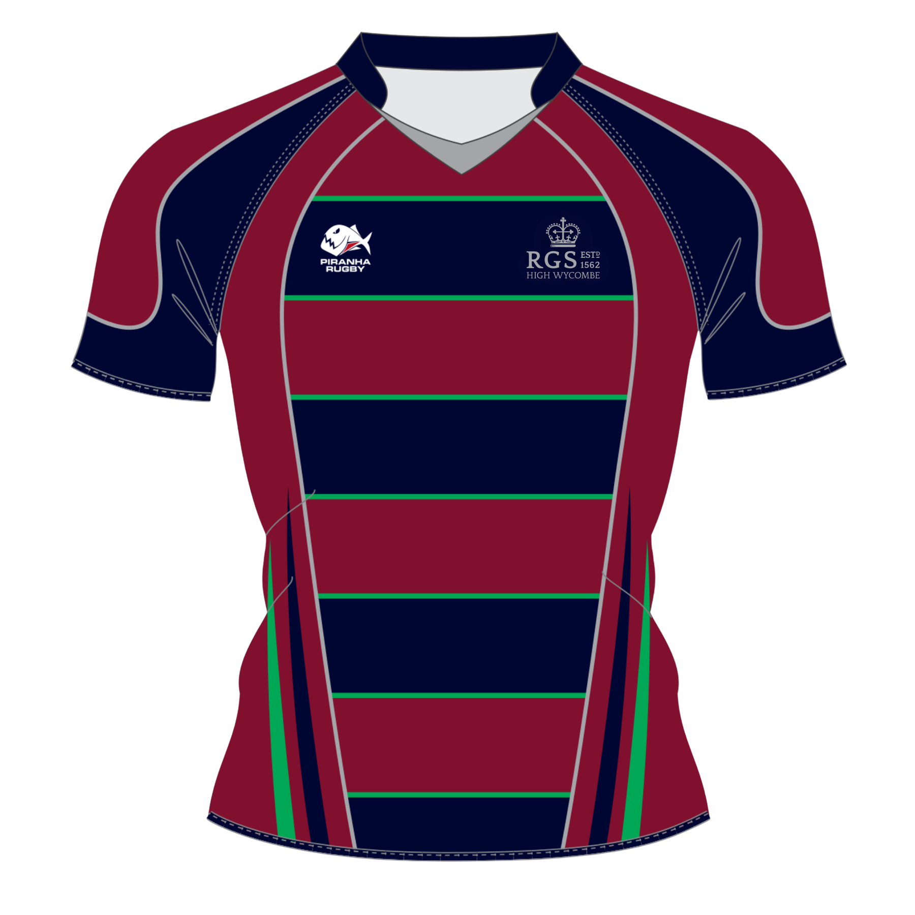 Royal Grammar School Rugby Jersey: Navy