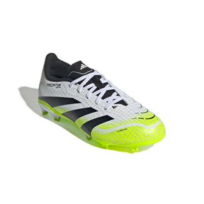 Adidas Predator League FG/MG Junior Football Boots: White