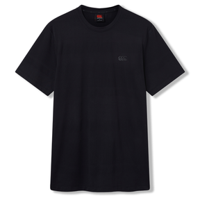 Canterbury Everest Knit Tech Tee: Black