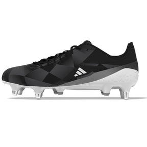 Adidas Adizero RS-15 Ultimate SG Rugby Boots: Black