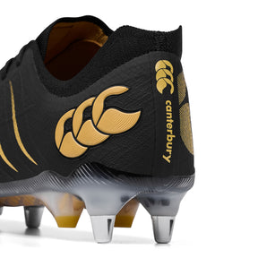 Canterbury Phoenix 2.0 Elite Soft Ground Rugby Boots: Black