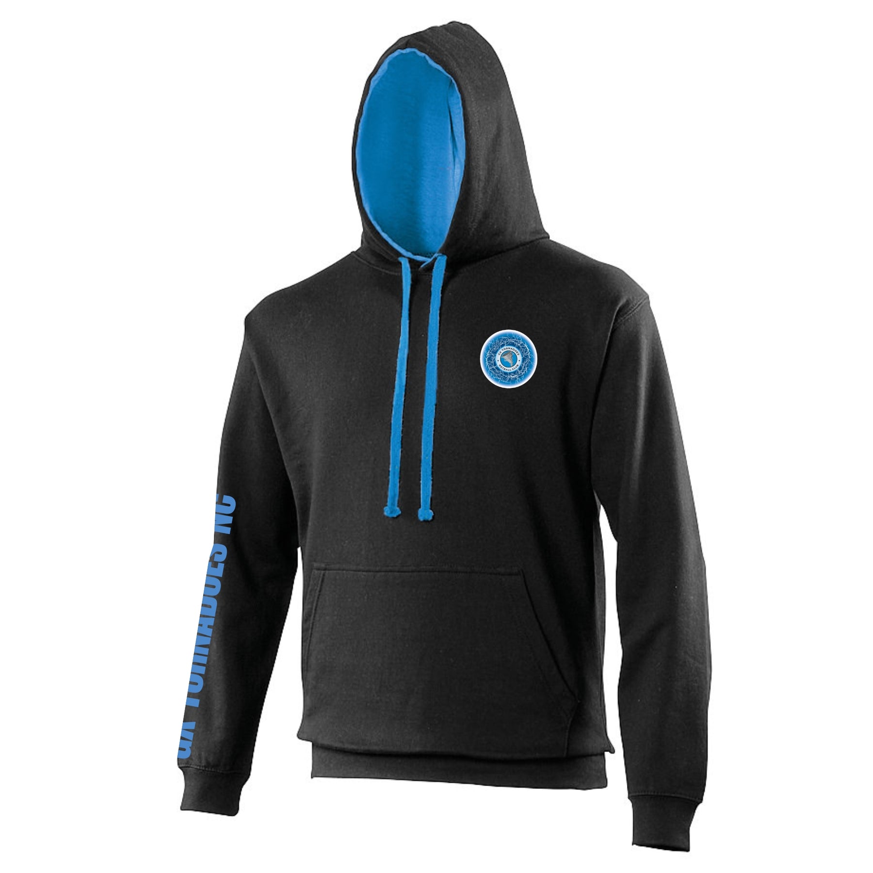 GX Tornadoes Hoodie: Black/Blue
