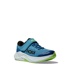 Hoka Rincon 4 Kids Running Shoes: Foggy Night/Alpine Blue