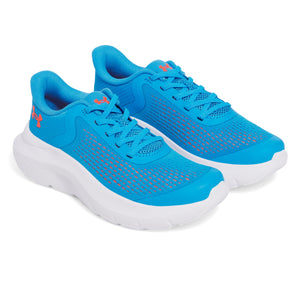 Under Armour Rogue 5 Pre School Kids Running Shoes: Blue/Black/Red