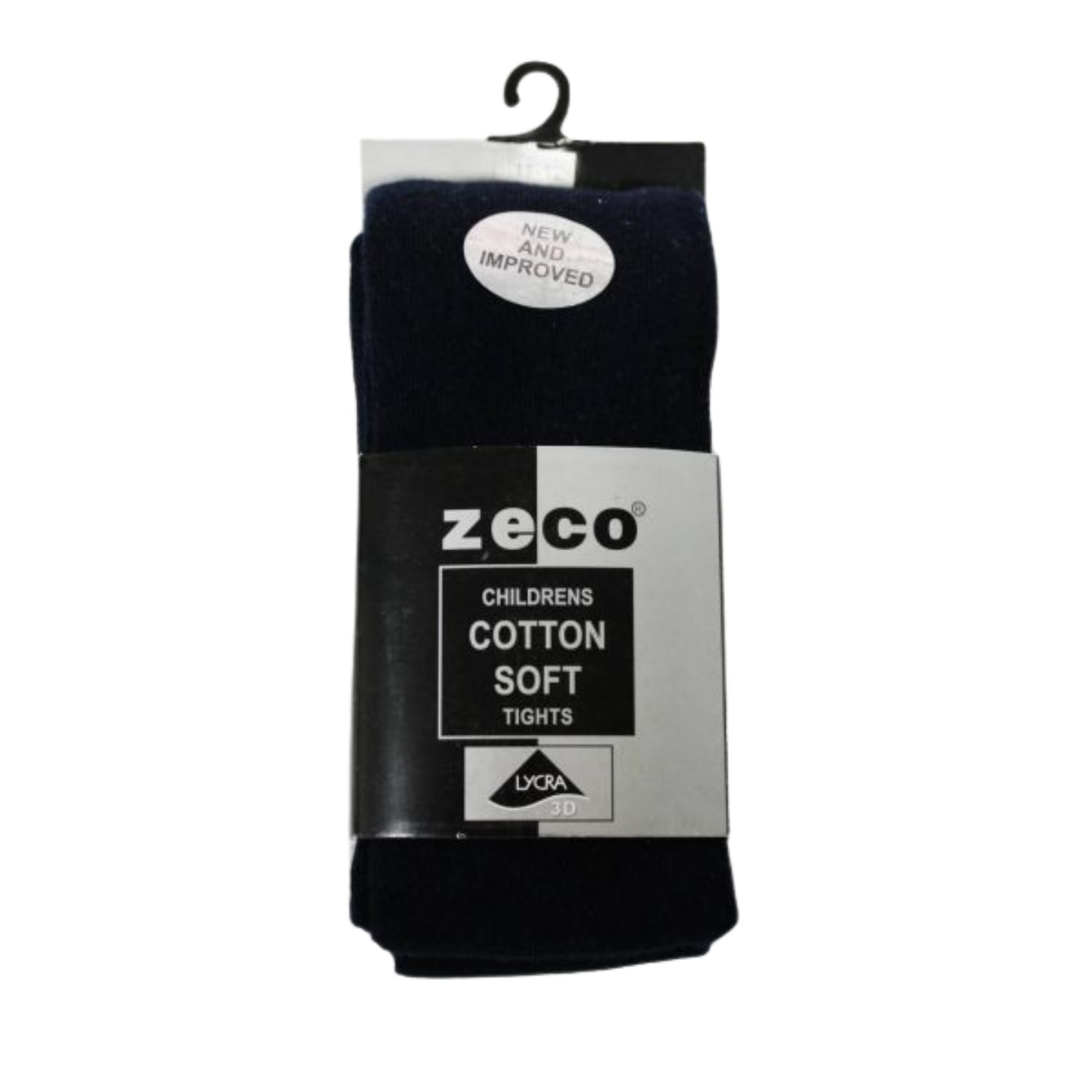 School Tights 2pk Cotton Rich: Navy