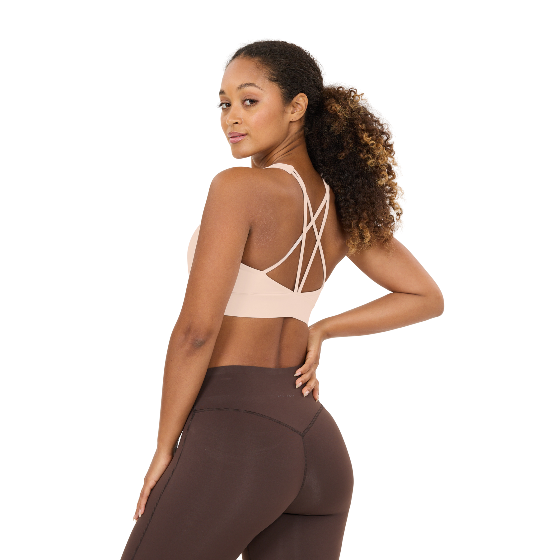 Athlecia Gaby V3 Women's Sports Bra: Hushed Violet