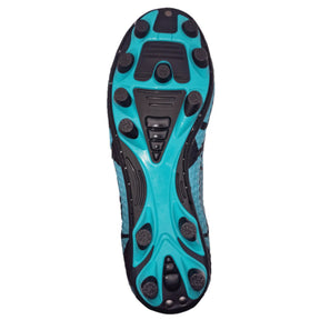 Optimum Aztec Laceless Moulded Stud Kids Football Boots: Ice Blue