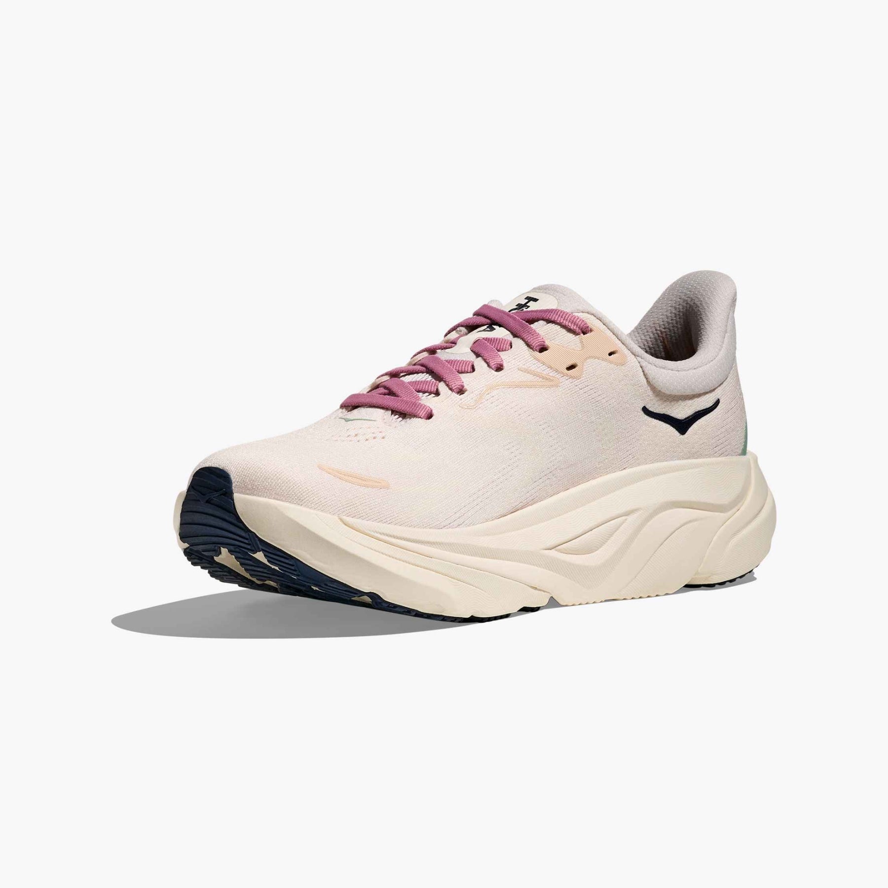 Hoka Arahi 8 Women's Running Shoes: Rose Cream/Alabaster