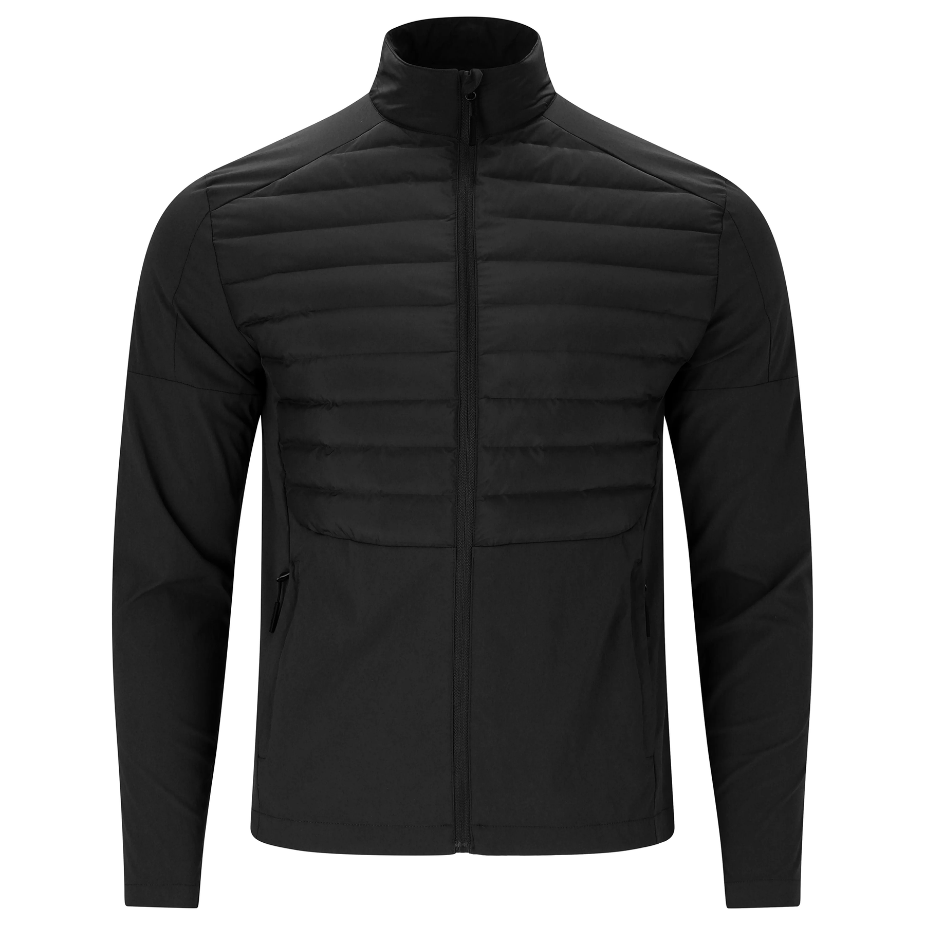 Endurance Benst Mens Hybrid Waterproof Primaloft Jacket: Black