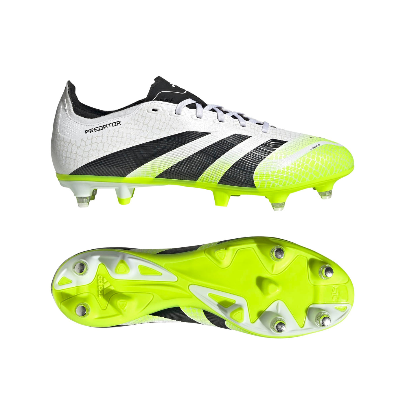 Adidas Predator League SG Football Boots: White