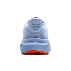 Brooks Ghost 17 Womens Running Shoes: Blue Heron/White/Orange