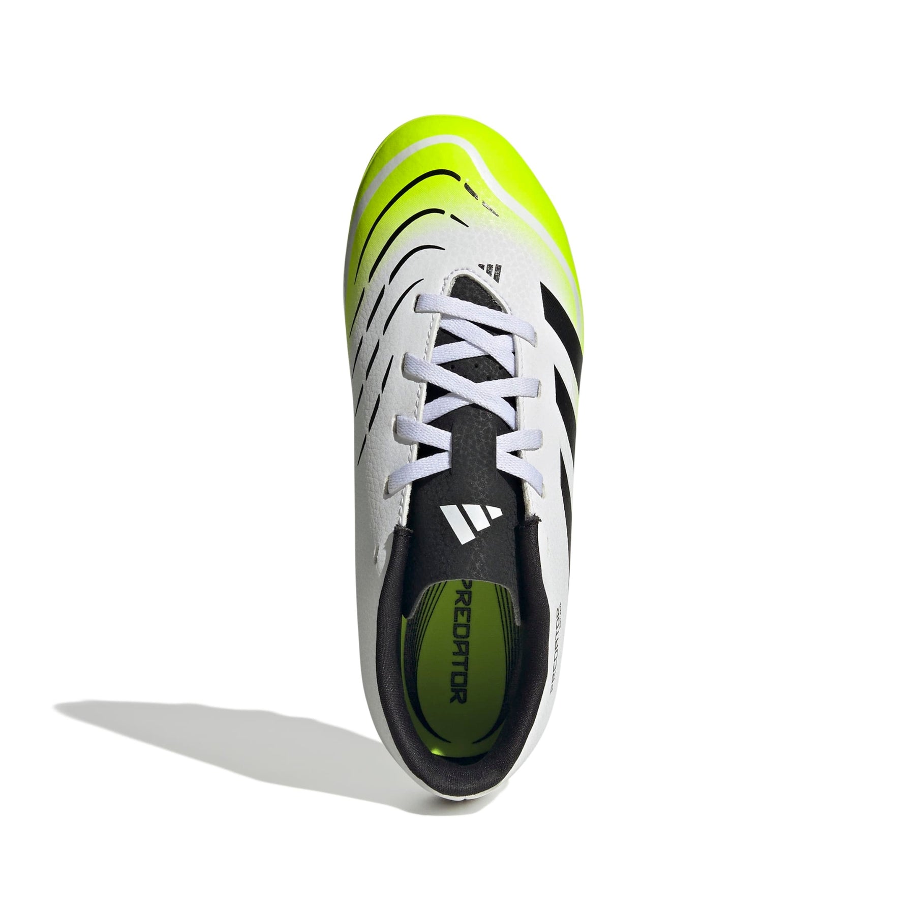 Adidas Predator Club FG/MG Junior Football Boots: White