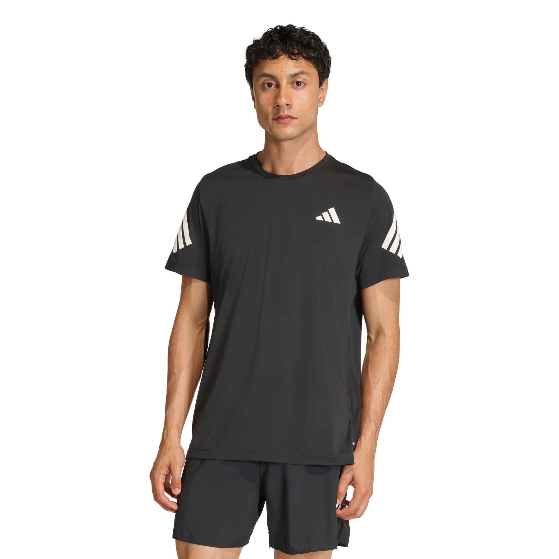 Adidas Adi365 Iconic Mens Running Tee: Black