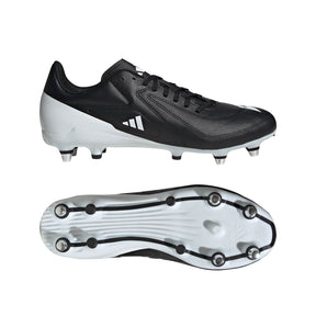 Adidas RS-15 SG Rugby Boots: Black