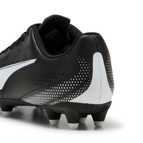 Puma Vitoria II FG/AG Junior Football Boots: Black/White