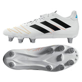 Adidas Kakari Elite SG Rugby Boots: White