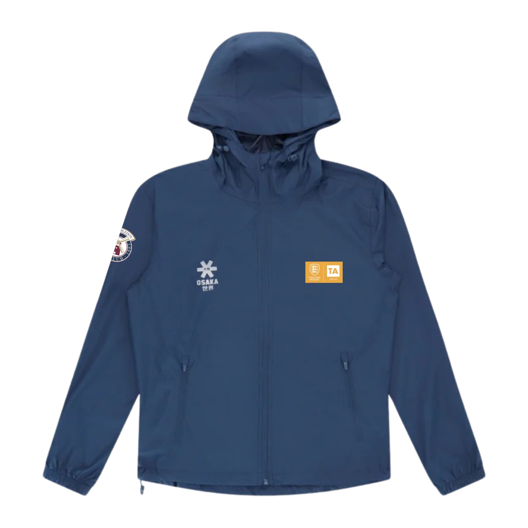 Wimbledon HC TA Training Jacket Unisex: Navy