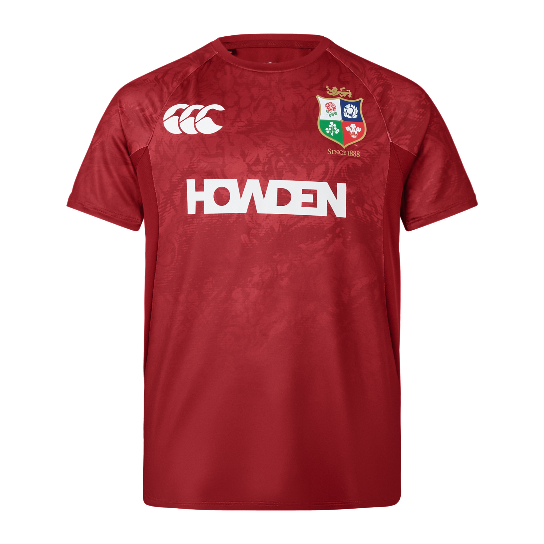British & Irish Lions Rugby Super Light Junior Tee: Red