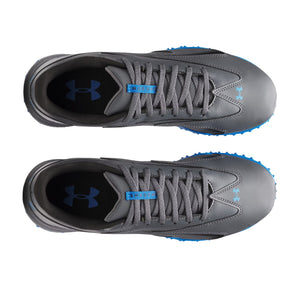 Under Armour Shadow Turf 3 FG Mens Football Shoes: Black/Castlerock