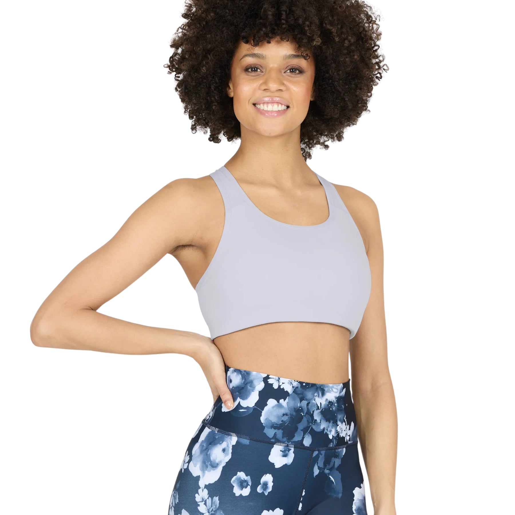 Athlecia Myolie Womens Sports Bra: Heather