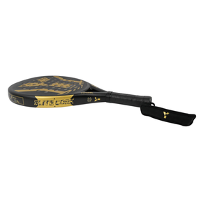 Y1 Elite Cork Padel Racket: Black/Gold